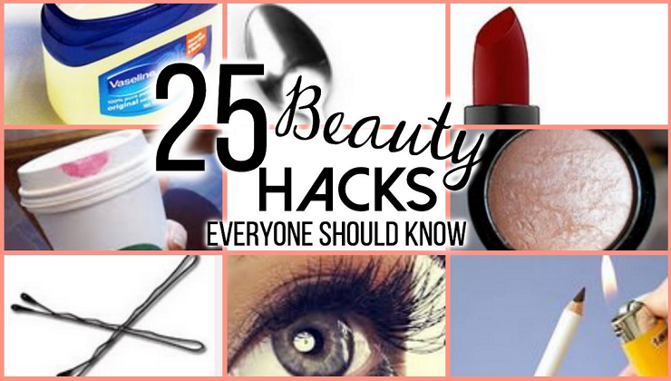 25 Beauty Hacks every Girl should know!