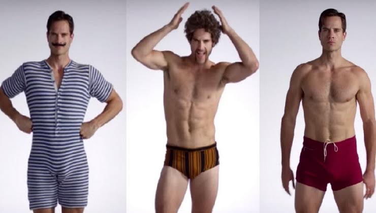 100 Years of Men’s Swimwear in 3 Minutes