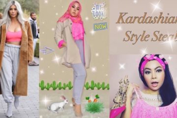 Celebrity Style Steal l Revealing Kardashians Outfit to Modest Wear