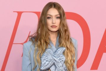 Gigi Hadid arrives at 2019 CFDA Fashion Awards
