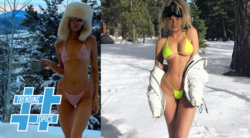 Why are Bikinis the Hottest Trend of Winter 2019?!